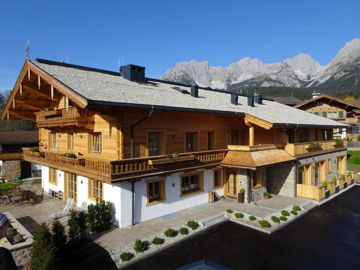 Апартаменты Bichlhof Going Going am Wilden Kaiser Экстерьер фото